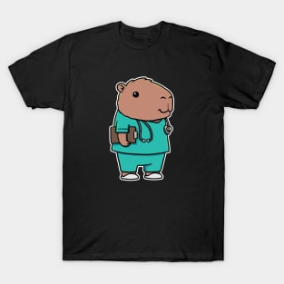 Capybara Nurse Boy T-Shirt